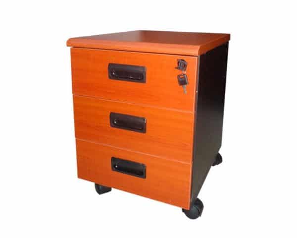 CAISSON MOBILE BD MP3 391x470x524 COULEUR CHERRY 501/ BLACK