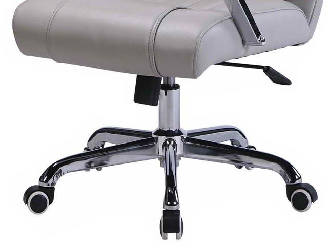 FAUTEUIL DOSSIER BAS PU T-102 NOIR