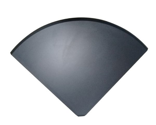 COIN DE TABLE DOTCOM RCNT90-HB (835x835x25) color NOIRE destockage