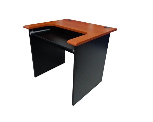 TABLE ORDINATEUR BD CT800 (800x750x750) COULEUR CHERRY 501/ BLACK
