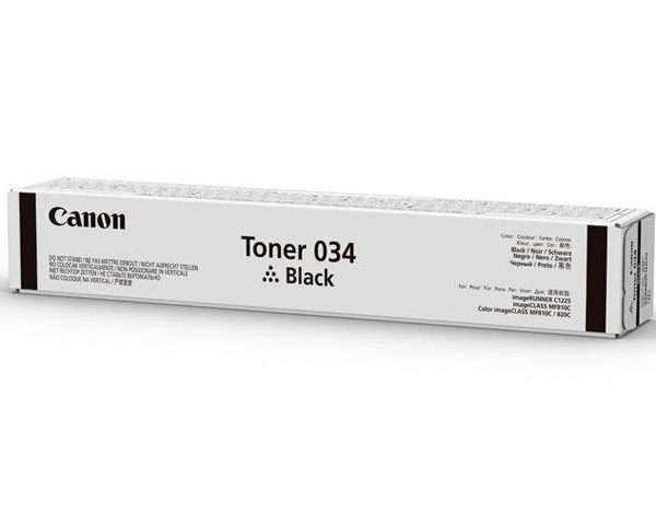 TONER CANON 034 NOIR COPIEUR IRC 1225