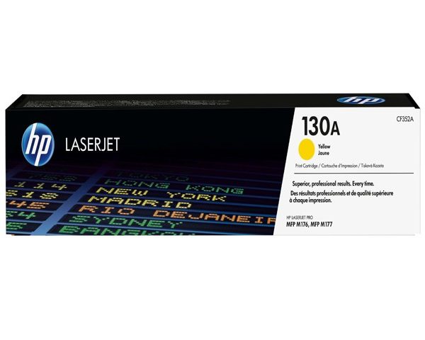 TONER HP 130 A YELLOW CF352 POUR IMP 176/177