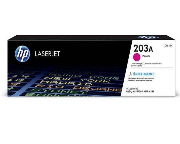 TONER HP LASERJET 203 A MAGENTA CF543A POUR HP M281FDW