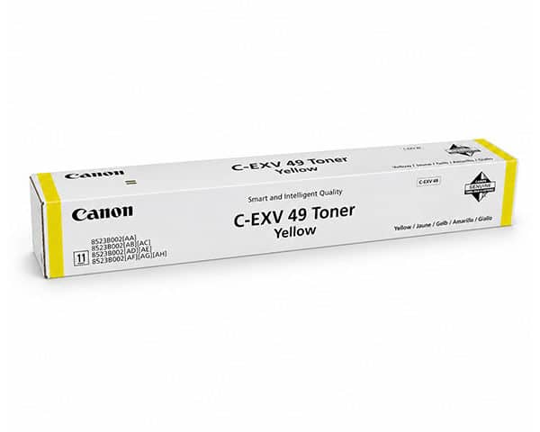 TONER CANON CEXV 49 JAUNE POUR IRC3530I
