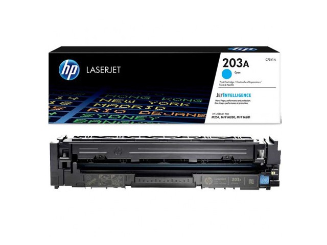 TONER HP LASERJET 203 A JAUNE CF542A POUR HP M281FDW