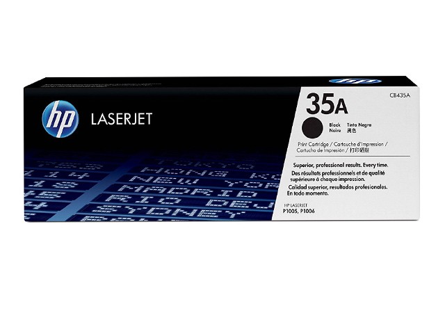 TONER HP 35 A CB 435 A NOIR POUR IMPRIMANTE HP 1005/1006