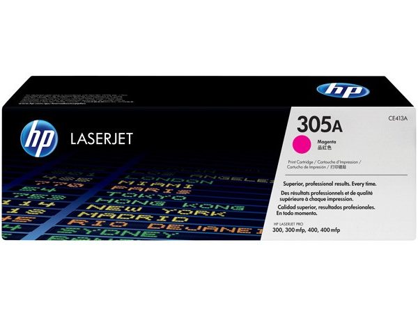 TONER HP LASERJET 305 magenta CE 413A Pour hp laser pro 300 M375