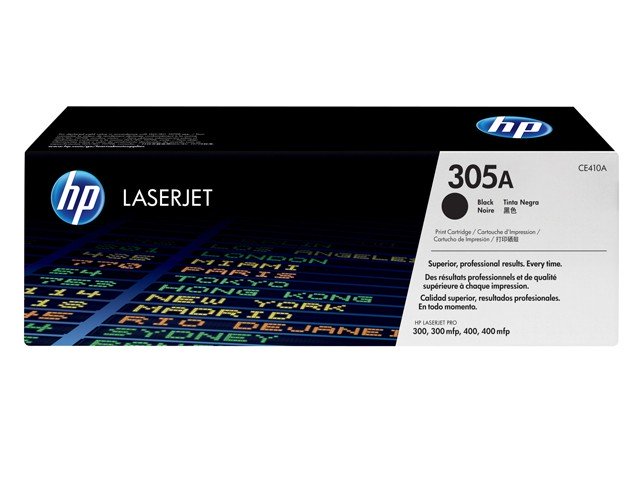 TONER HP LASERJET 305 noir CE 410A Pour hp laser pro 300 M375
