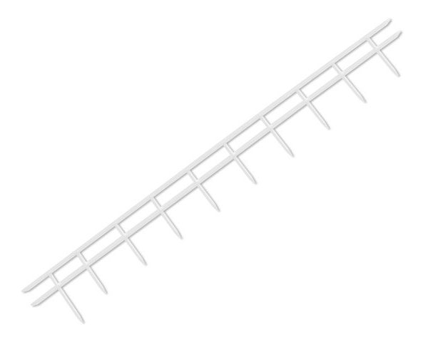 BAGUETTES RELIURE VELOBINDER A4 de 03 à 45 mm BLANC 9741639 Bte de 25