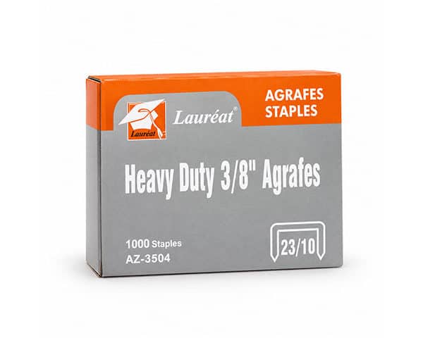 AGRAFES 10 MM 23/10 BTE/1000 ASS REF 3504
