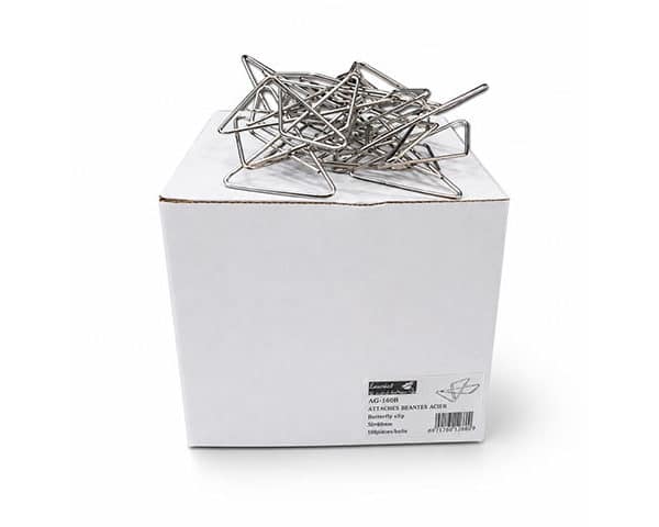 ATTACHES GEANTES 45X63MM EN ACIER BTE/12 AG-1606