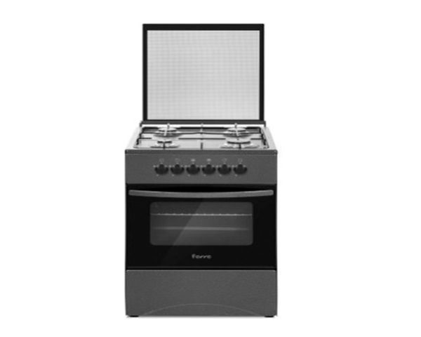 CUISINIERE 4 FEUX FERRE 50X50 F5C40G2-G GRISE