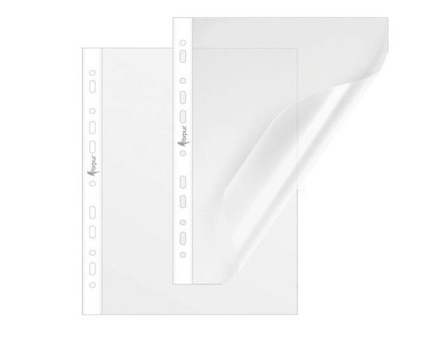 POCHETTE PERFOREE TRANSPARENT 40 micron FO20502
