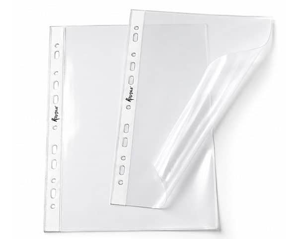POCHETTE PERFOREE TRANSPARENT 40 micron FO20502