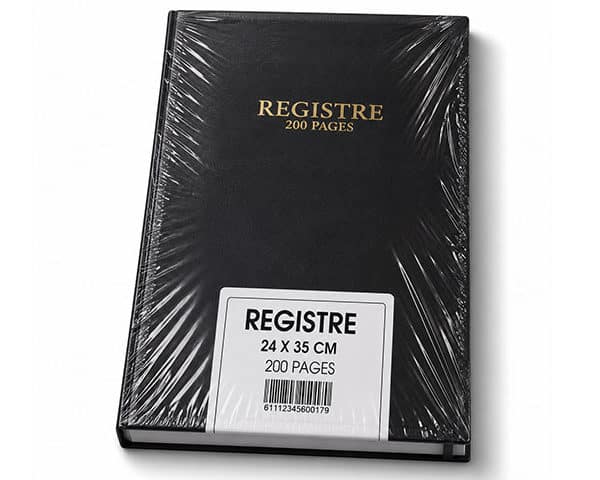 REGISTRE 200P POLY 24X35