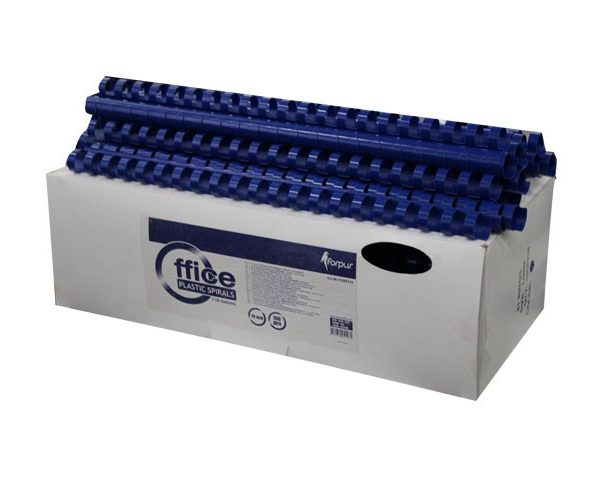 SPIRALE PLAST. 14MM BLEU FO95143 BTE 100 pcs