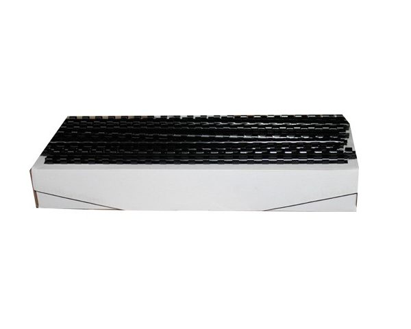 SPIRALE PLAST. 06MM BTE/100 NOIRE REF 20240615-05