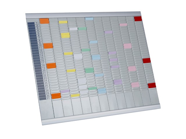 TABLEAU PLANNING 10 BANDES 54 FENTES réf 2901000