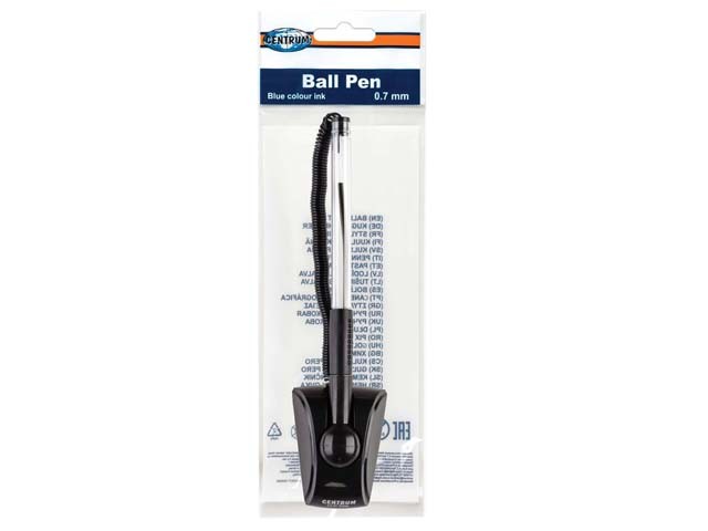 STYLO AVEC SOCLE NOIR 82388