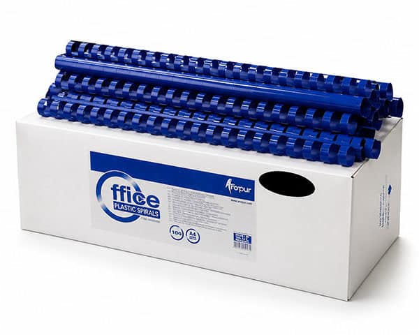 SPIRALE PLAST. 14MM BLEU FO95143 BTE 100 pcs