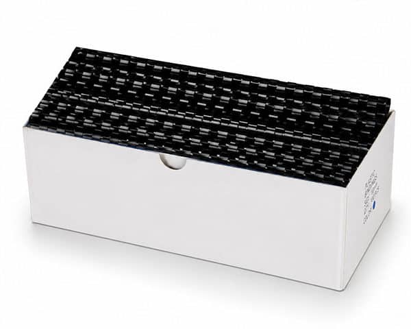 SPIRALE PLAST. 12MM BTE/100 NOIR BU-9103 capacité 80 feuilles