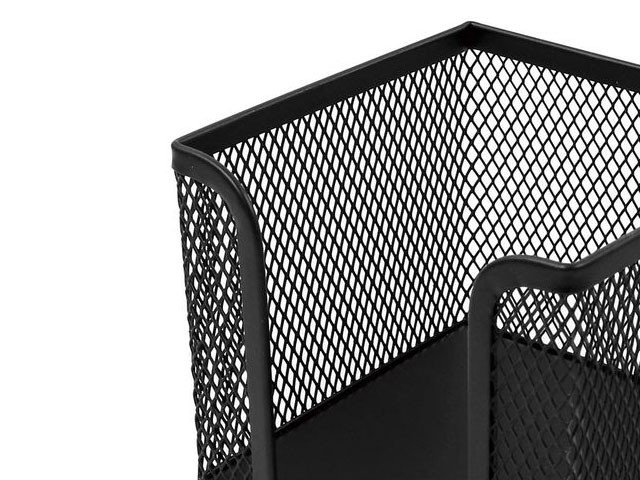PORTE BLOC CUBE EN METAL HY6701 NOIR