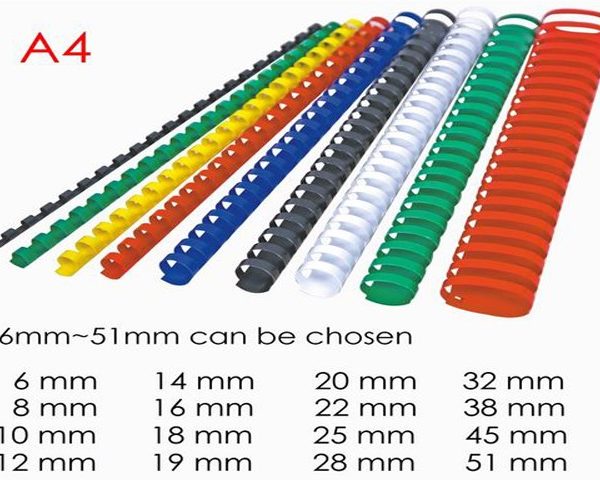 SPIRALE PLAST. 08 mm BLANC BTE/100 pcs CB508