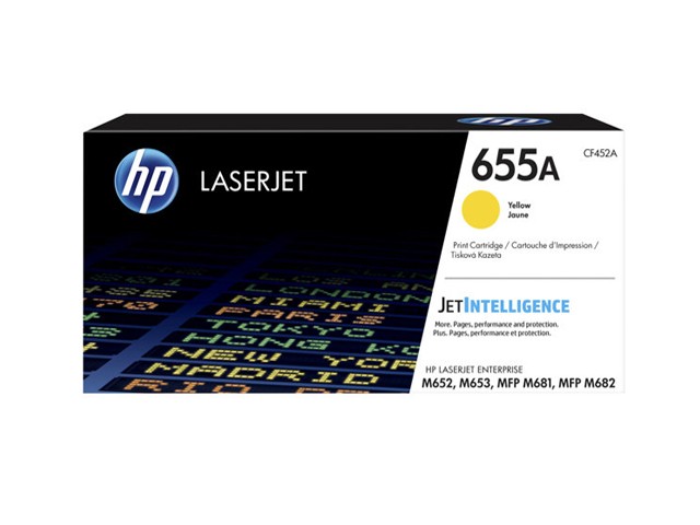 TONER HP 655 A CF452A YELLOW pr Imprimante HP 653