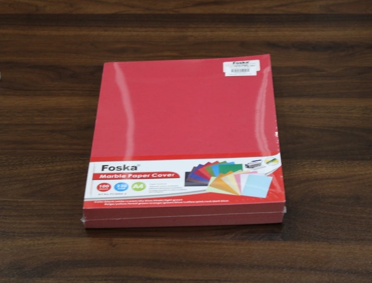COUVERTURE MALMERO GRAIN CUIR ROUGE 230 Gsm PC3004-2 C5