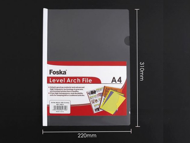 CHEMISE DE PRESENTATION A4 TRANSPARENT W310-16 200 micro