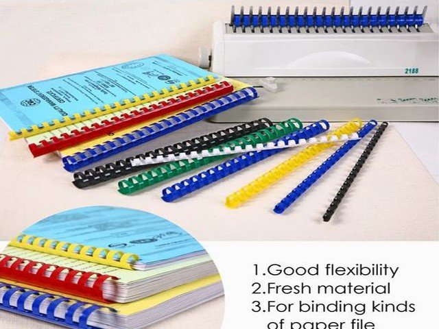 SPIRALE PLAST. 08 mm NOIR BTE/100 pcs CB508