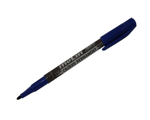 MARQUEUR PERMANENT CD/DVD BLEU