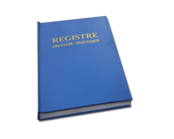 REGISTRE 300 PAGES 20X31