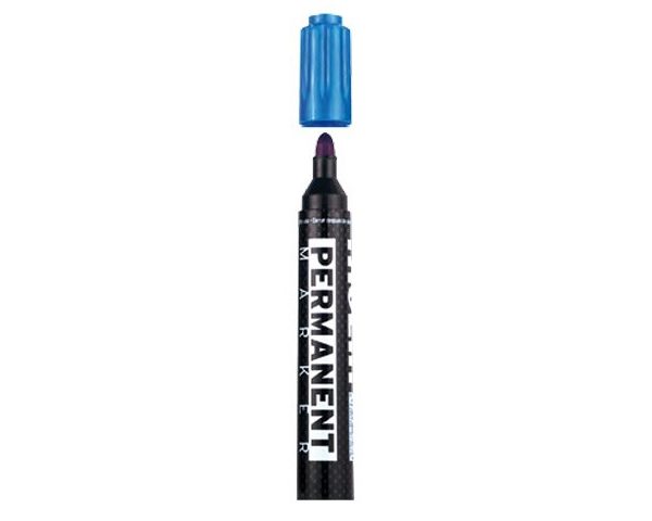 MARQUEUR PERMANENT BISEAU BLEU RTP-230-12-3B