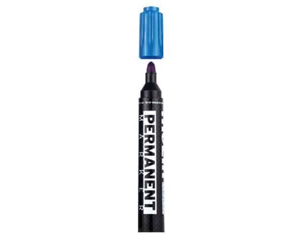 MARQUEUR PERMANENT BISEAU BLEU RTP-230-12-3B