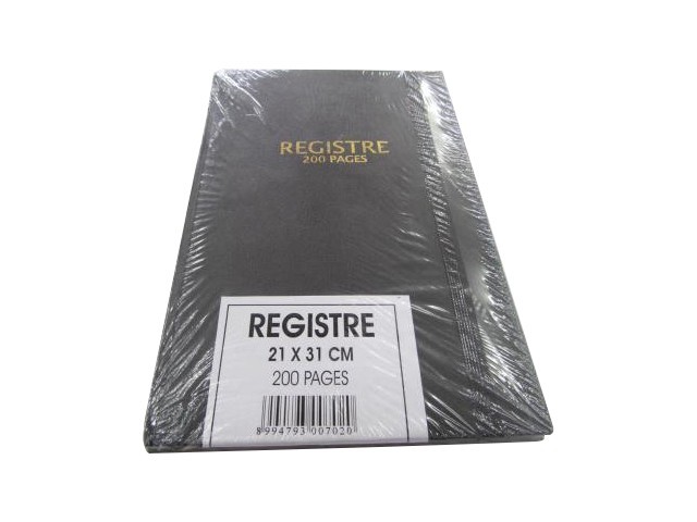 REGISTRE 200P POLY 20 X31
