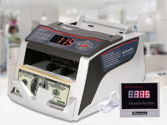 COMPTEUR DETECTEUR DE FAUX BILLETS SG1002 UV+MG