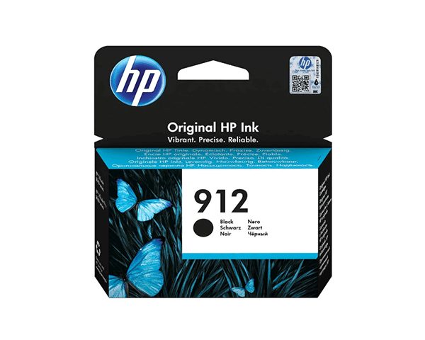 CARTOUCHE HP 912 NOIR POUR HP OFFICEJET 8010/8020