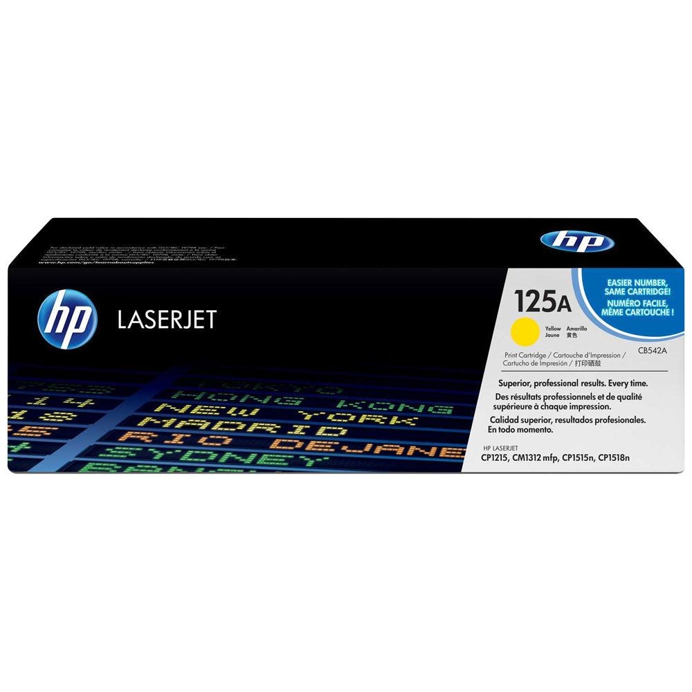 TONER HP CB 542 A POUR 1515/1215 YELLOW
