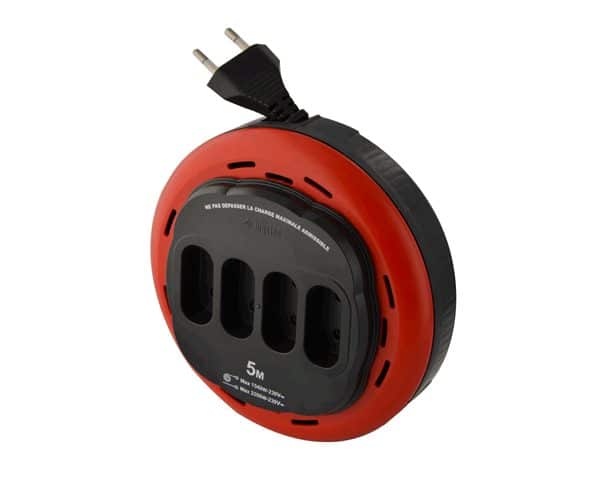 RALLONGE ELECTRIQUE 4 BOUCHES INGELEC 5 Metres