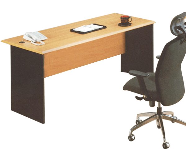 TABLE MINISTRE BD 1675 ( 1600x750x750 ) COULEUR BEIGE 701-1/ BLACK