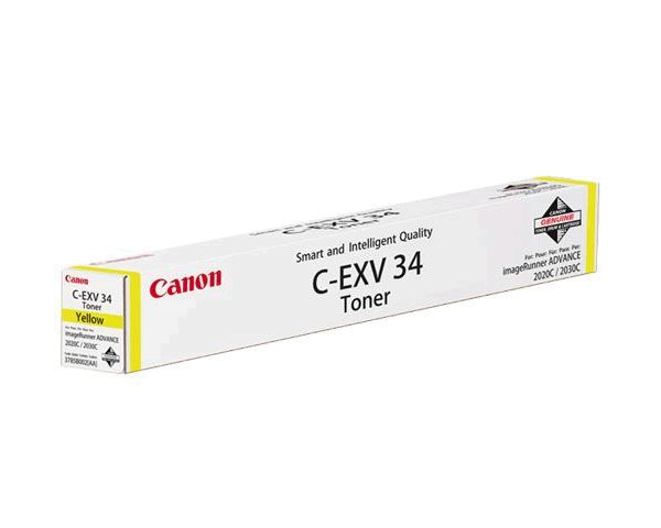 TONER CANON CEXV 34 YELLOW COPIEUR IRC 2020/2030/2220/2230