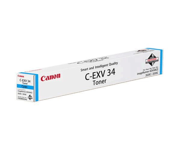 TONER CANON CEXV 34 CYAN COPIEUR IRC 2020/2030/2220/2230