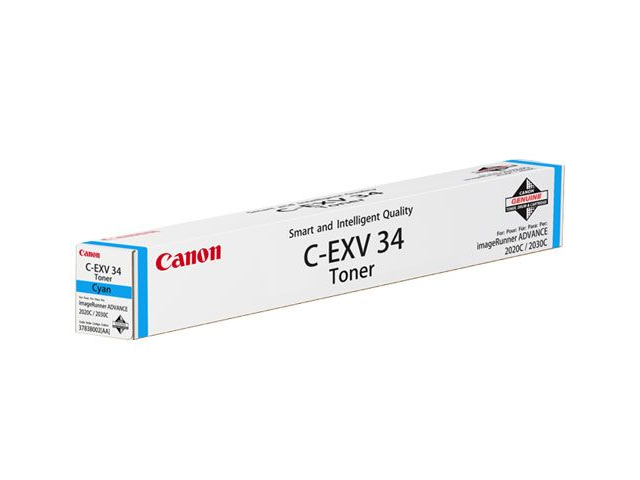 TONER CANON CEXV 34 CYAN COPIEUR IRC 2020/2030/2220/2230