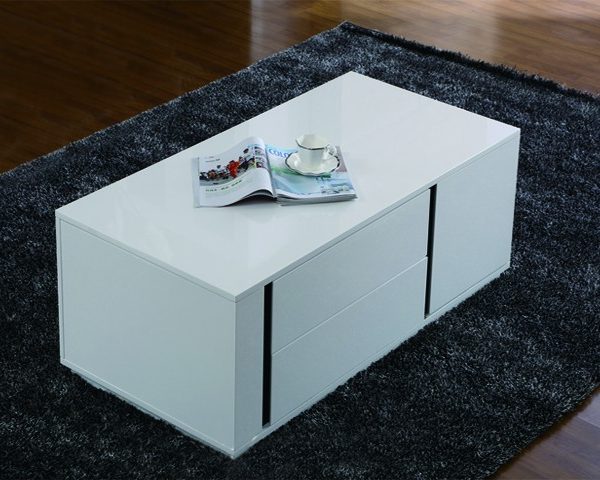 TABLE BASSE G18-4039CT 1200*600*400 COULEUR NOIRE
