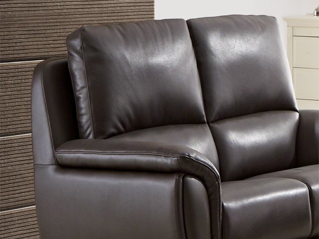 SALON CUIR 7 PLACES S-573 COULEUR A0252 CAMEL