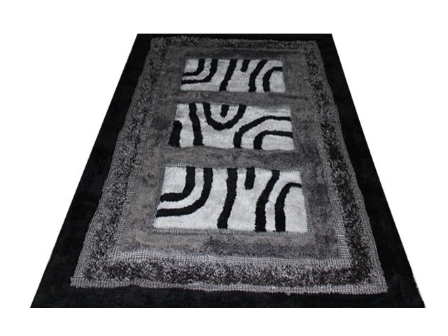 MOQUETTE MM DE LUXE REF ML 200*300 GRIS NOIR BLANC