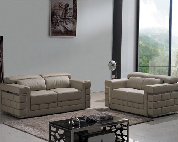 SALON CUIR 7 PLACES FM212 CARMEN LA05 NOIR