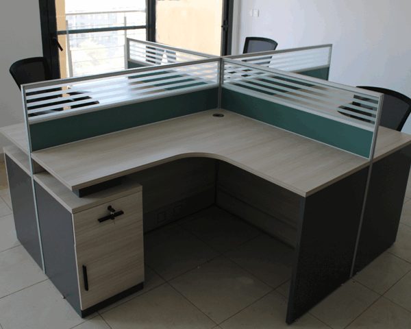 STAT° TRAVAIL 4PLCS HBP02-2412-4 2828*2428*1100 SB19+SC19+LIGHT GREY