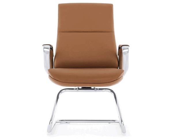 FAUTEUIL VISITEUR PU YS1812C NOIR 77*64*38
